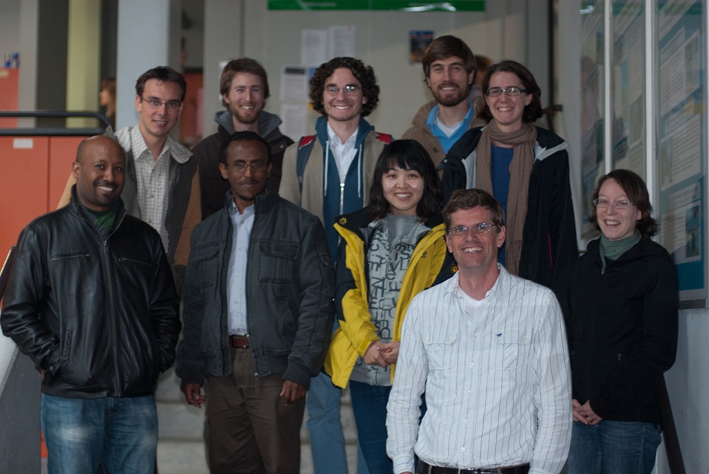 Teilnehmer des PhD workshop, Uni Bayreuth